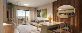 Apartamento com 2 Quartos para Alugar ou Temporada, 53 m² em Ponta Negra - Natal