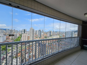 Apartamento com 3 Quartos para Alugar, 92 m² em Encruzilhada - Santos