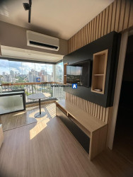 Apartamento com 1 Quarto para Alugar, 28 m² em Brooklin Paulista - São Paulo