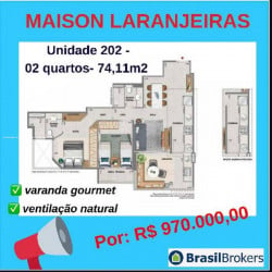 Apartamento com 3 Quartos à Venda,  em Laranjeiras - Rio De Janeiro