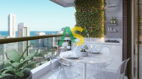 Apartamento com 4 Quartos à Venda, 124 m² em Boa Viagem - Recife