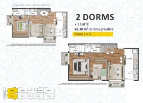 Apartamento com 2 Quartos à Venda, 59 m² em Alphaville - Barueri