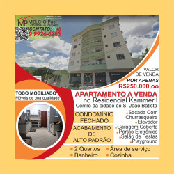 Imóvel com 2 Quartos à Venda, 103 m² em Centro - São João Batista