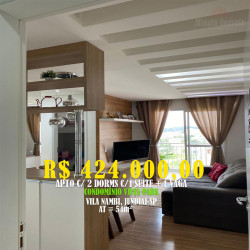Apartamento com 2 Quartos à Venda, 54 m² em Vila Nambi - Jundiaí