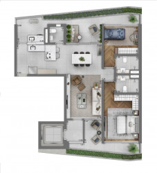 Apartamento com 1 Quarto à Venda, 46 m² em Vila Olímpia - São Paulo