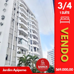 Apartamento com 3 Quartos à Venda, 109 m² em Jardim Apipema - Salvador