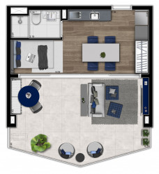 Apartamento com 1 Quarto à Venda, 115 m² em Itaim Bibi - São Paulo