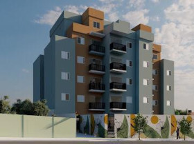 Apartamento com 2 Quartos à Venda, 56 m² em Cidade Jardim - São Carlos
