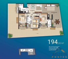 Apartamento com 3 Quartos à Venda, 118 m² em Praia Do Morro - Guarapari