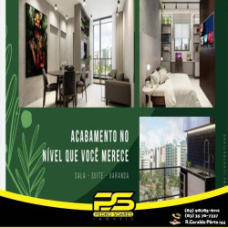 Apartamento com 2 Quartos à Venda, 50 m² em Jardim Cidade Universitária - João Pessoa