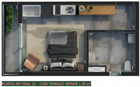 Studio com 1 Quarto à Venda, 20 m² em Vila Clementino - São Paulo