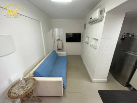 Apartamento com 1 Quarto à Venda, 46 m² em Gonzaga - Santos