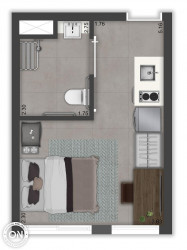 Apartamento com 3 Quartos à Venda, 77 m² em Cerqueira César - São Paulo