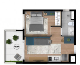 Apartamento com 2 Quartos à Venda, 50 m² em Vila Clementino - São Paulo