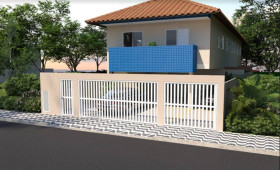 Casa de Condomínio com 2 Quartos à Venda, 45 m² em Vila Sonia - Praia Grande