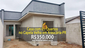 Casa com 3 Quartos à Venda, 57 m² em Capela Velha - Araucária