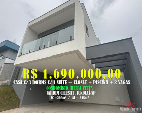 Casa com 3 Quartos à Venda, 202 m² em Corrupira - Jundiaí