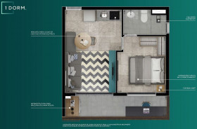 Apartamento com 1 Quarto à Venda, 29 m² em Campo Belo - São Paulo