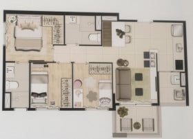 Apartamento com 2 Quartos à Venda, 34 m² em Tucuruvi - São Paulo