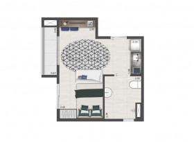 Apartamento com 2 Quartos à Venda, 79 m² em Moema - São Paulo