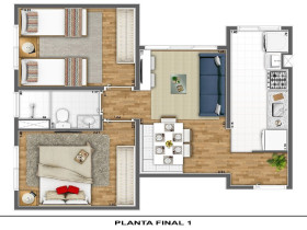 Apartamento com 1 Quarto à Venda, 32 m² em Jardim Portela - Itapevi