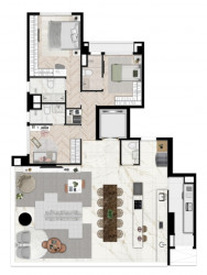 Apartamento com 3 Quartos à Venda, 144 m² em Vila Madalena - São Paulo