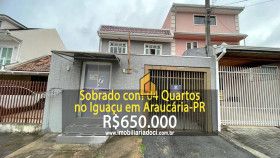 Sobrado com 4 Quartos à Venda, 120 m² em Iguaçu - Araucária