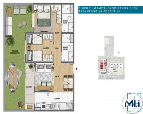 Imóvel com 3 Quartos à Venda, 68 m² em Marechal Hermes - Rio De Janeiro