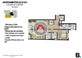 Apartamento com 2 Quartos à Venda, 79 m² em Botafogo - Rio De Janeiro
