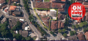 Terreno à Venda ou Locação, 1.722 m² em Marapé - Santos