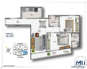 Imóvel com 2 Quartos à Venda, 59 m² em Maracanã - Rio De Janeiro