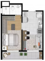 Apartamento com 1 Quarto à Venda, 28 m² em Casa Verde - São Paulo