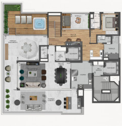 Apartamento com 4 Quartos à Venda, 248 m² em Vila Nova Conceição - São Paulo