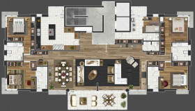 Apartamento com 2 Quartos à Venda, 128 m² em Vila Progredior - São Paulo
