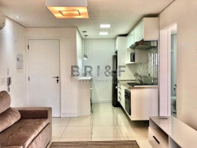 Apartamento com 1 Quarto para Alugar, 41 m² em Cidade Monções - São Paulo