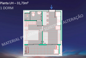 Apartamento com 1 Quarto à Venda, 31 m² em Bela Vista - São Paulo