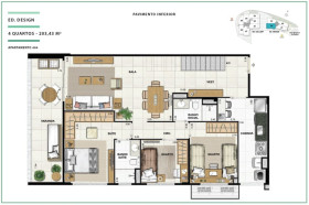 Imóvel com 4 Quartos à Venda, 219 m² em Laranjeiras - Rio De Janeiro