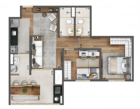 Apartamento com 2 Quartos à Venda, 214 m² em Santana - São Paulo