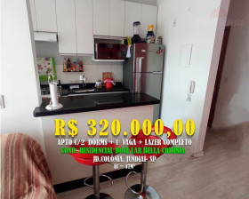 Apartamento com 2 Quartos à Venda, 47 m² em Jardim Colônia - Jundiaí