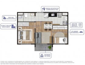 Apartamento com 2 Quartos à Venda, 36 m² em Vila Inglesa - São Paulo