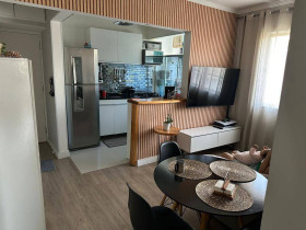 Apartamento com 2 Quartos à Venda, 61 m² em Boqueirao - Praia Grande