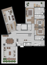 Apartamento com 3 Quartos à Venda, 412 m² em Ibirapuera - São Paulo