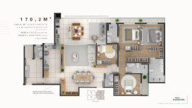 Apartamento com 4 Quartos à Venda, 166 m² em Jardim Elite - Piracicaba