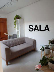 Apartamento com 2 Quartos à Venda, 40 m² em Vila Scarpelli - Santo André