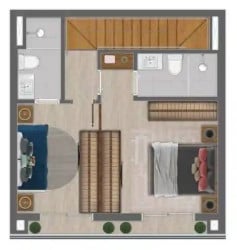 Apartamento com 2 Quartos à Venda, 75 m² em Tamboré - Barueri