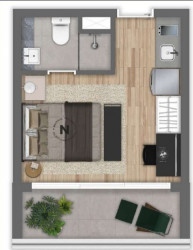 Apartamento com 1 Quarto à Venda, 42 m² em Vila Mariana - São Paulo