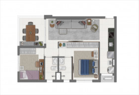 Apartamento com 1 Quarto à Venda, 65 m² em Bela Vista - São Paulo