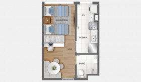 Apartamento com 2 Quartos à Venda, 38 m² em Brás - São Paulo