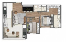 Apartamento com 3 Quartos à Venda, 110 m² em Panamby - São Paulo