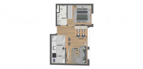 Apartamento com 2 Quartos à Venda, 33 m² em República - São Paulo